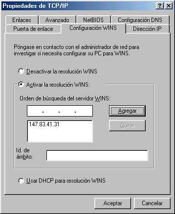 [Propietats TCP/IP]